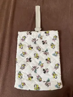 ミッキー　ディズニー　シューズバッグ　巾着袋　体操服入れ