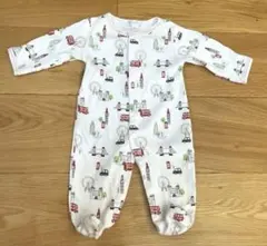 【美品】ロンパース 新生児サイズ ロンドンデザイン コットン製のサムネイル