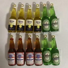 ビールの瓶チャーム 12個セット