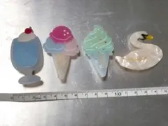 週末お値下げ ヘアクリップ4点