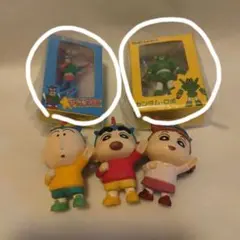 クレヨンしんちゃん ミニチュアパッケージコレクション　フィギュア　5個セット