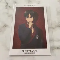 進撃の巨人 アニメイト 特典 ポストカード ルームウェア エレン