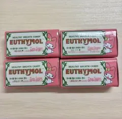 EUTHYMOL マイメロディ ゼロシュガー ブレスキャンディ 4個セット