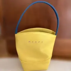 MARNI キッズミントグリーン ブラウン ハンドバッグ新品未使用⭐︎ MARNI キッズミントグリーン ブラウン ハンドバッグ新品未使用
