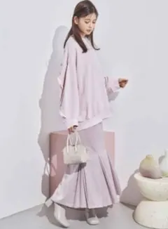 ココディール バックフリルスウェット