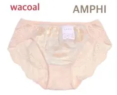 ワコール AMPHI ストレッチラッセルレースレギュラーショーツ M ピンク