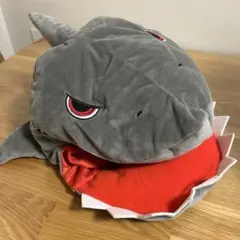 Jaws サメカチューシャ グレー・赤