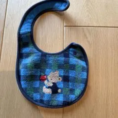 【美品】familiar ファミリア シェニール スタイ 完売品 青