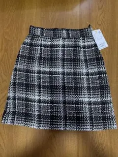 【ROPÉ PICNIC】ファンシーツイードチェックミニスカート Sサイズ