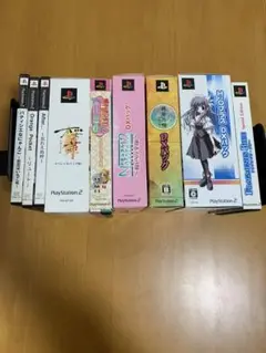 PS2　９本まとめ売り　フラグメンツブルー　H2O　桃華月憚　桜華　など