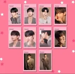 BTS　テテ　テヒョン　V　Yunth　両面　フォトカード　10枚セット