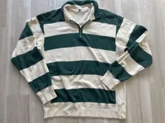 GOODENOUGH Half Zip Border Sweatshirtのサムネイル