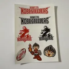 【未使用】コベルコ神戸スティーラーズ　ステッカー１枚