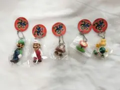 B スーパーマリオ マスコットフィギュア ルイージ＆マリオ