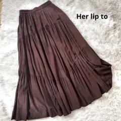 ハーリップトゥAsymmetry Tiered Skirt M ロンスカのサムネイル