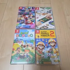 Switch ソフト カセット 3点セット あつ森/マイクラ/ニンテンドーラボ