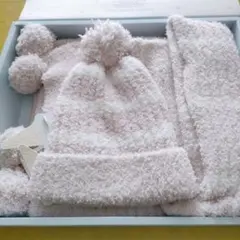 ジェラートピケ ベビー帽子 ブランケット セット