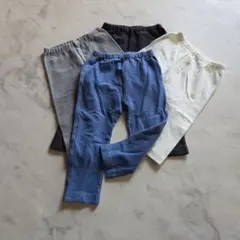 UNIQLO ベビー用レギンス 90サイズ 4点セット