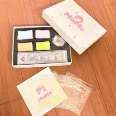 新品未開封 MoMo ほっこりスクイーズセット ミニロールケーキ型4種