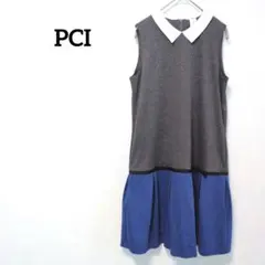 【PCI】160　ワンピース　ノースリーブ　子供服　背面ファスナーのサムネイル