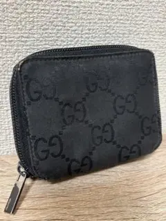 グッチGUCCI二つ折り財布★黒