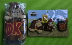 スーパーニンテンドーワールド ドンキーコング クリップセットとペンケース