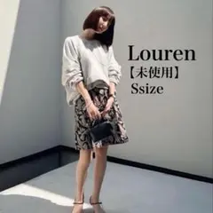Louren ⭐︎ローレン　flower jacquard half pants