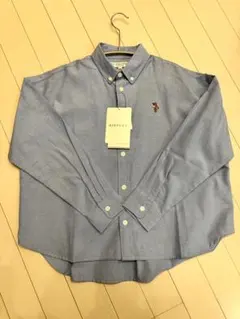 新品 U.S. POLO ボタンダウンシャツ ブルー