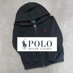 【値下げ中】Polo Ralph Lauren 黒 パーカー 3T 100
