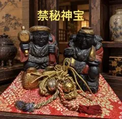 円空 竈の神様 恵比須 大黒天 小槌 竈厨子 円空 竈の神様 恵比須 大黒天 小槌 竈厨子 - メルカリ