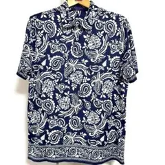 XL 美品 ポロ ラルフローレン ペイズリー柄 シャツ Vintage Camp