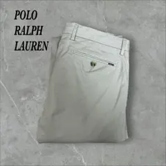 634]ポロラルフローレンSTRETCH SLIMFITチノパンUSA古着W30