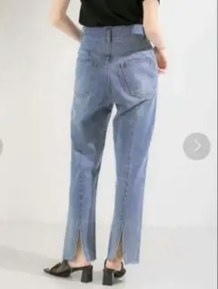 KBFバックスリットデニムパンツ　マウジーアメリクラネヨンファアンヌークのサムネイル