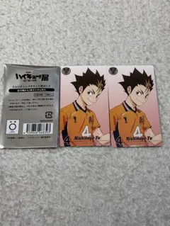 ハイキュー ゴミ捨て場の決戦展 チケット風カード 【西ノ谷　夕】