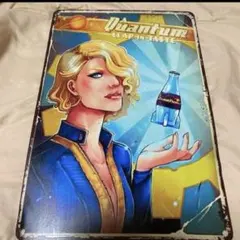 Falloutグッズ　ヌカコーラ ブリキ製看板 アンティーク　バージョン23