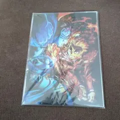 鬼滅の刃　無限列車編　第三弾キービジュアルアクリルボード 　煉獄杏寿郎　猗窩座