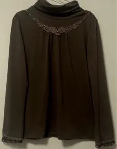axes femme ハイネック トップス グランジ 森ガール Y2K