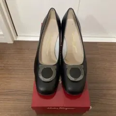 美品 Ferragamo FRULLY NAPLAKCALF ガンチーニ 7