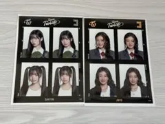 ダヒョン　ジヒョTWICE THIS IS FOR 証明写真 ステッカー