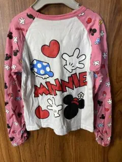 BABY DOLL ミニーマウス 長袖カットソー 120