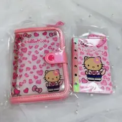 HelloKitty ハローキティ コギャル柄 シール帳＆バインダー セット