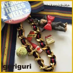 さとむ　新品　guriguriチャーム キーホルダー | guri guri | インポートパーツを使用した