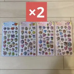 新品⭐︎4枚セット×2 (8枚)たまごっち　きゅんポップシール　POP seal