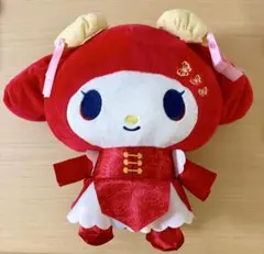 【新品タグ付き】マイメロディ 中華ロリータBIGぬいぐるみ