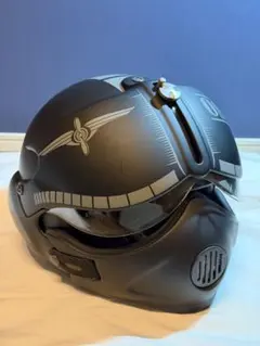 OSBE TORNADO パイロットヘルメット XLサイズ マスク付 絶版オズベ