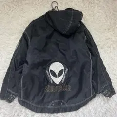 alien nation 90s ナイロン　ハーフジップ　yk2 古着