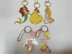 ディズニープリンセス・キャラクターキーホルダーセット【値下げしました】