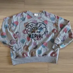 レピピアルマリオ グレー トレーナー