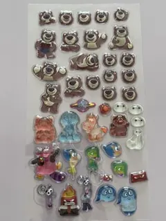 ディズニー ピクサー キャラクター 立体シール ステッカーのサムネイル