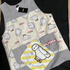 ベイマックス エプロン 保育士エプロン キャラクターエプロン　オマケ有り